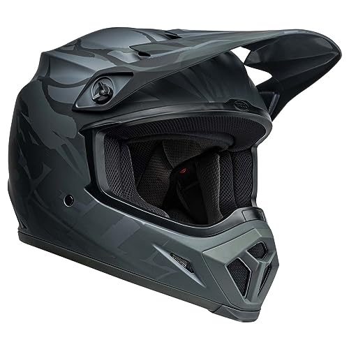 Bell Moto Mx-9 Mips Decay Matte Black Small