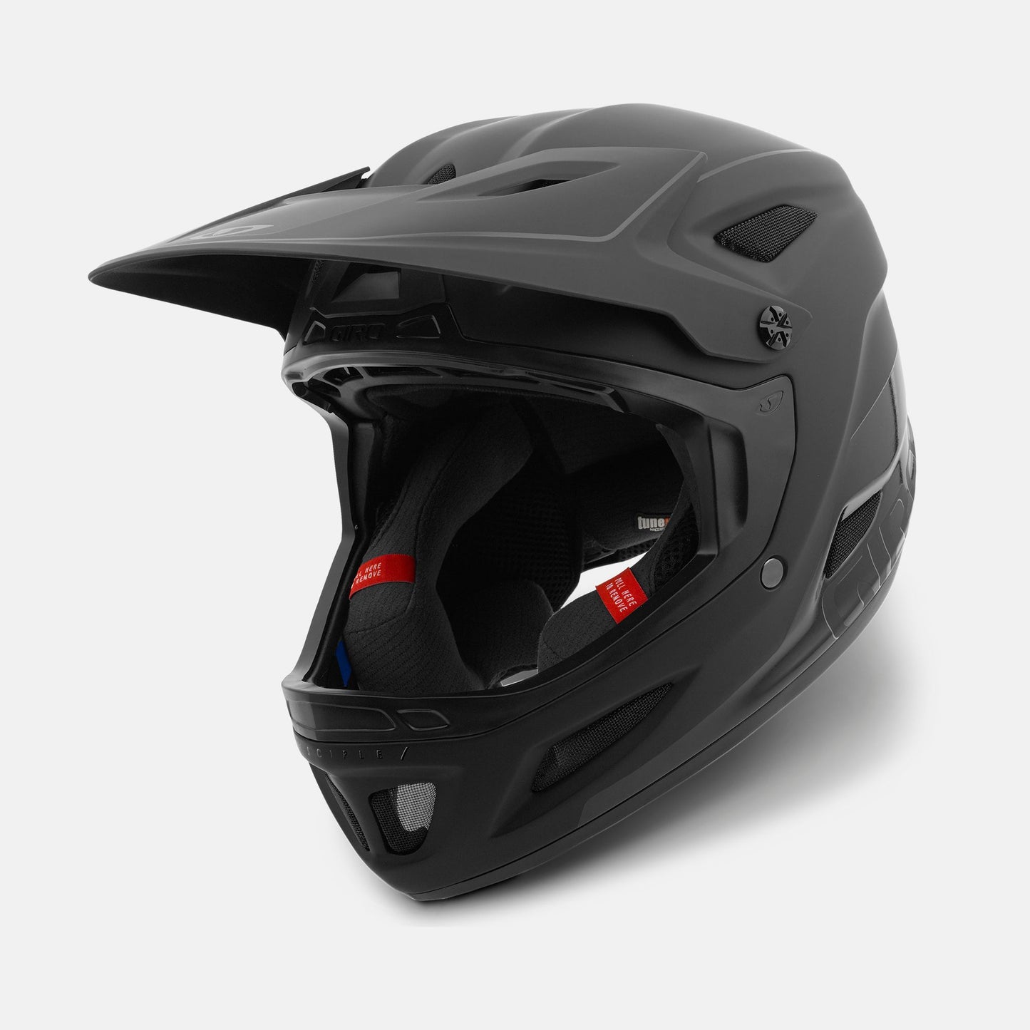 Giro Disciple MIPS Adult Full Face Bike Helmet - Matte Black/Gloss Black - Size M (57–59 cm) - Open Box  - (Without Original Box)