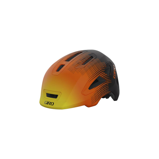 Giro Scamp II Youth Bicycle Helmets Matte Orange Towers Small