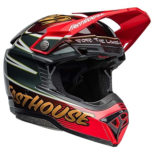 Bell Moto Moto-10 Spherical Fh Ditd 24 Red/Gold X-Large