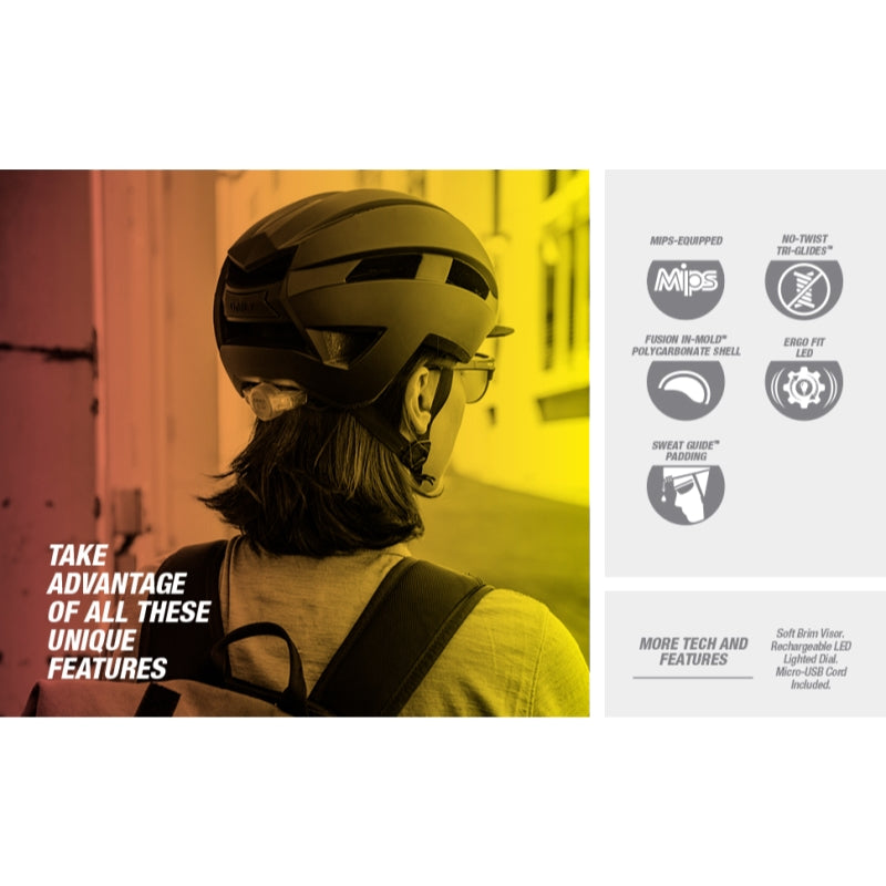 Bell Helmets  Daily MIPS Led Helmets