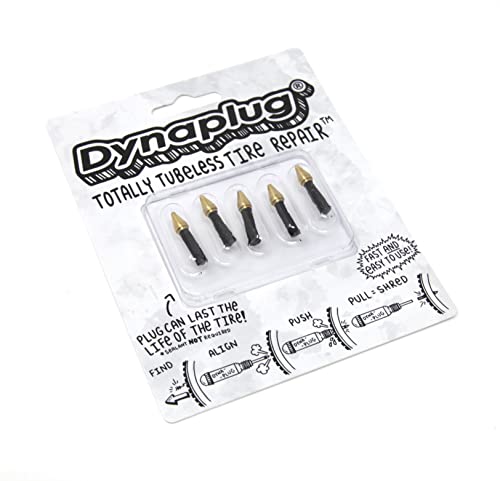 Dynaplug Tubeless Bicycle Tire Repair Plugs Soft Nose Tip Plugs