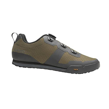 Giro Tracker Dirt Shoes - Trail Green/Dark Shadow - Size 41