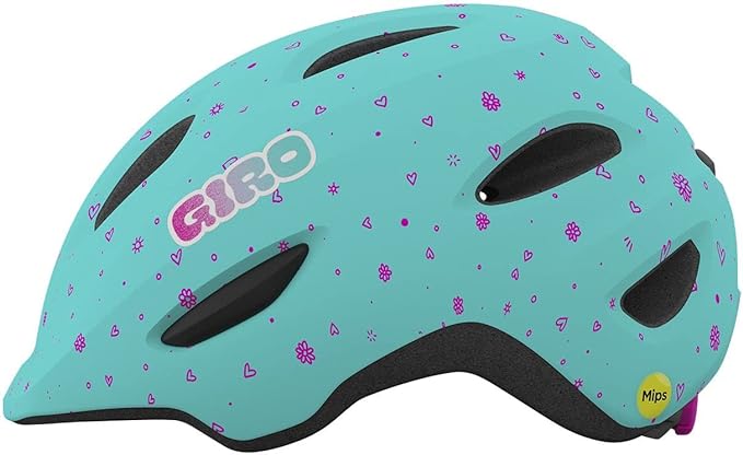 Giro Scamp Mips Youth Bike Helmet - Matte Screaming Teal - Size XS (45–49 cm) - Open Box  - (Without Original Box)