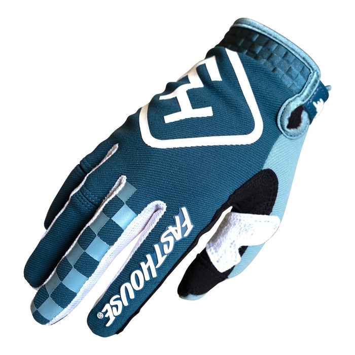 Fasthouse Speed Style Legacy Glove Indigo/Black Medium