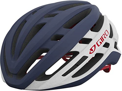 Giro Agilis Mips Road Bike Helmet - Matte Midnight/White/Red - Size M (55–59 cm) - Open Box  - (Without Original Box)