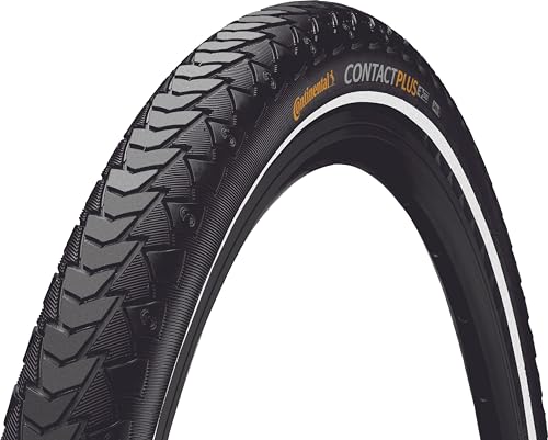 Continental Contact Plus Tire - 700 x 40 Clincher Wire Black/Reflex SafetyPlus Breaker E50