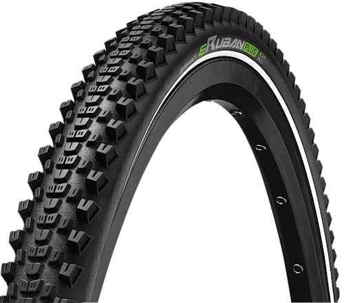 Continental eRuban Plus Tire - 26 x 2.30 Clincher Wire Black BlackChili PolyX Breaker PureGrip Plus Breaker E50