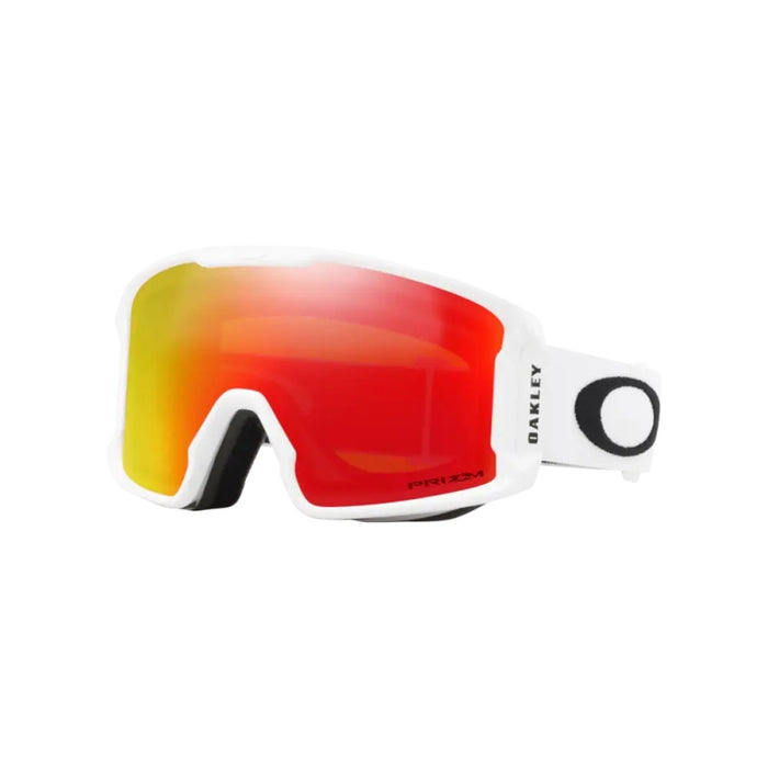 Oakley Line Miner Matte White Prizm Snow Torch Iridium