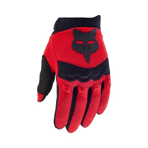 FOX Racing Dirtpaw Glove Youth Fluorescent Red X-Small