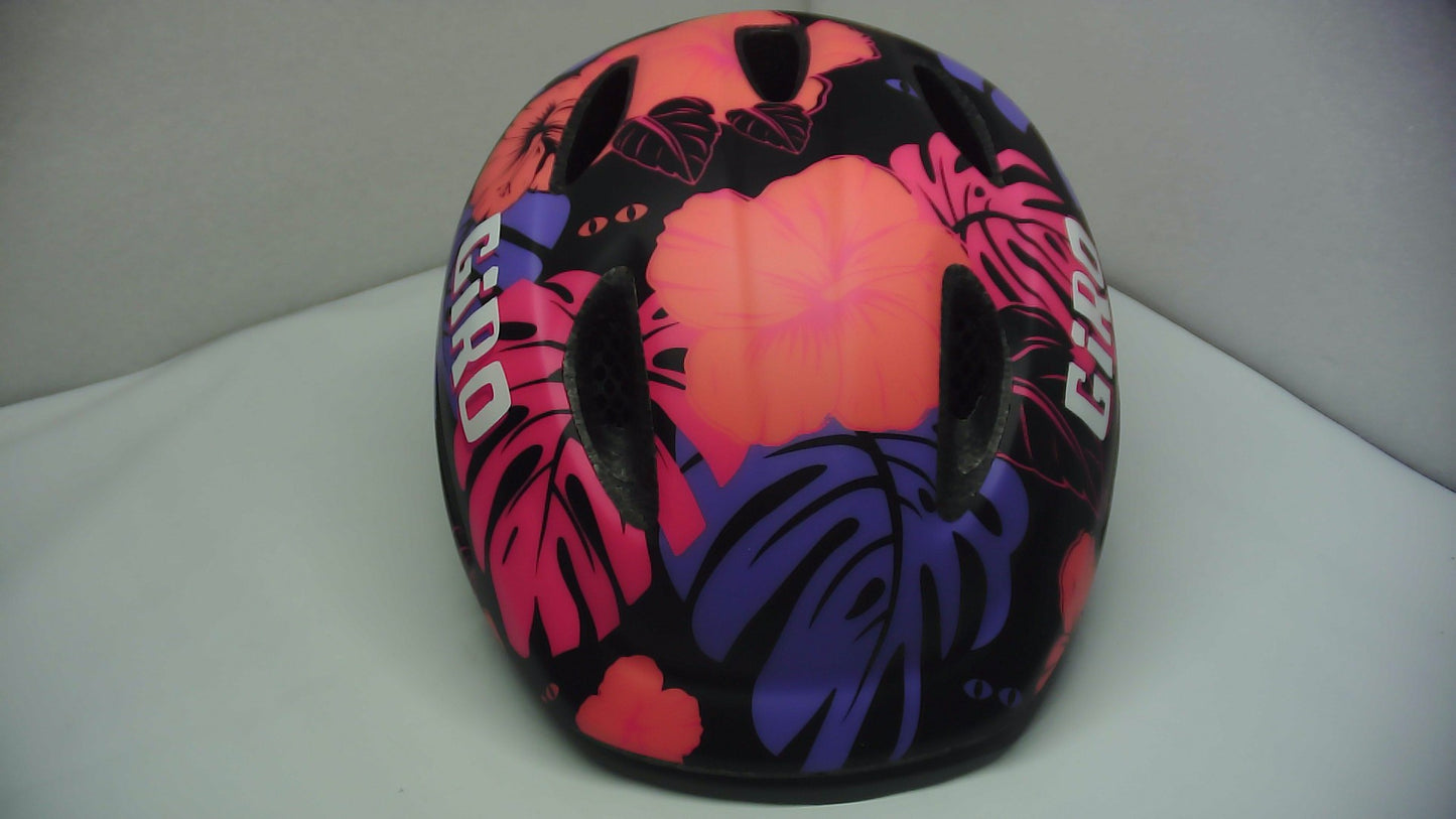 Giro Scamp Mips Youth Bike Helmet - Matte Black Floral - Size S (49–53 cm) - Open Box  - (Without Original Box)