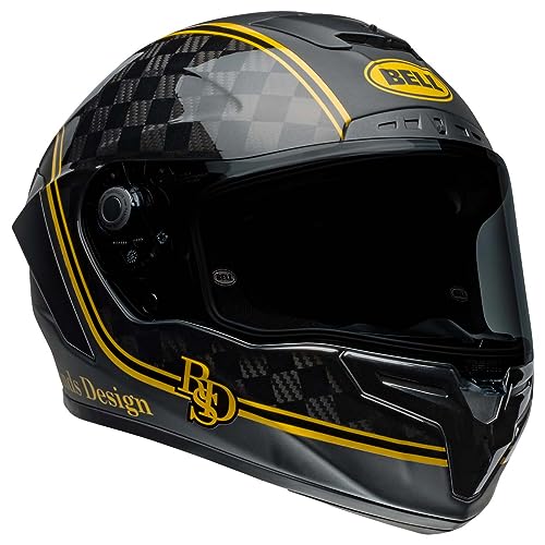 Bell Helmets Race Star Dlx Flex Rsd Plyr Matte/Gloss Black/Gold Large