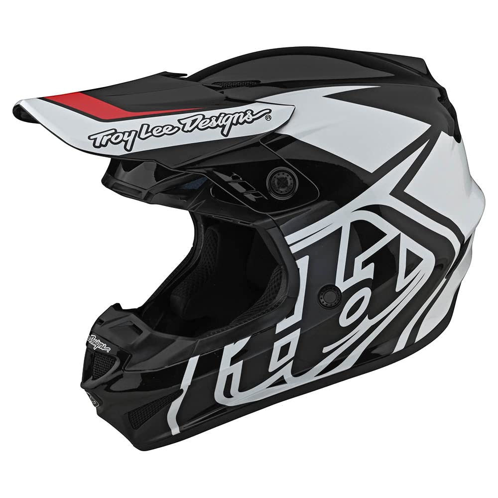 Troy Lee Designs Gp Helmet Overload Black/White Medium
