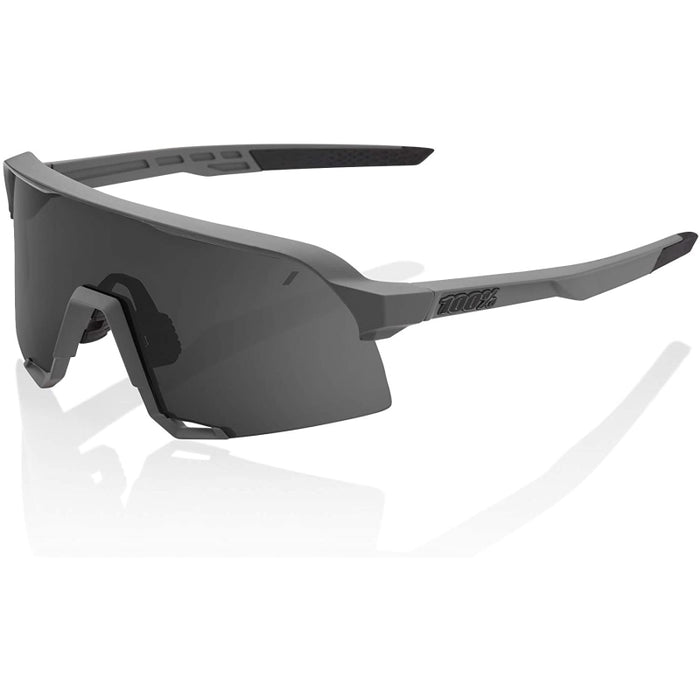 Ride 100 S3 Sunglasses Matte Cool Grey/Smoke Lens+Clear Lens Included