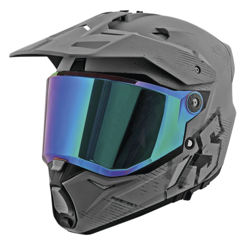 Speed and Strength SS2600 Fame And Fortune Helmet Grey/Black Small