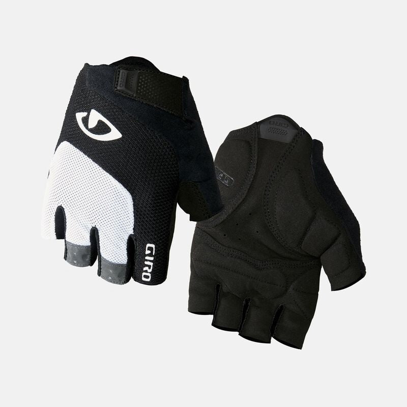 Giro Bravo Gel Road Gloves - White/Black - Size XXL