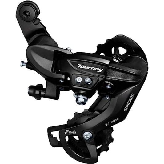 Shimano Tourney Sgs 6/7-Speed Mountain Bicycle Rear Derailleur - Rd-Ty300-Sgs ( 6/7-Speed, W/Riveted Adapter(Bmx-Track)) - Open Box  - (Without Original Box)