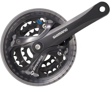 SHIMANO FRONT CHAINWHEEL, FC-M311-L, FOR REAR 7/8-SPEED