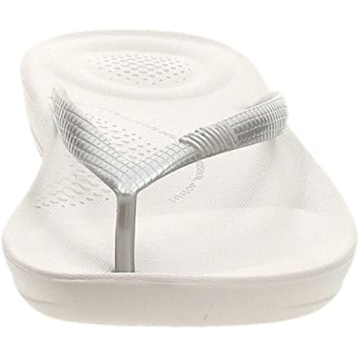 Fit Flop Iqushion Ergonomic Womens Silver 8M US - Open Box  - (Without Original Box)