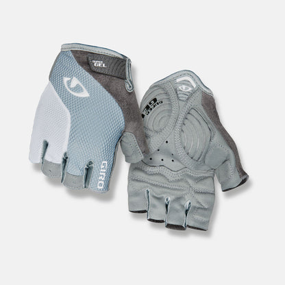 Giro Strada Massa Supergel Womens Road Gloves - Titanium/Grey White - Size M - Open Box  - (Without Original Box)