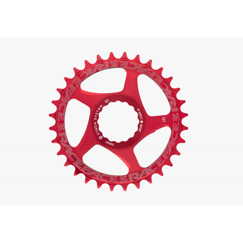 Race Face Chainring Cinch Dm 28T Red 10-12S