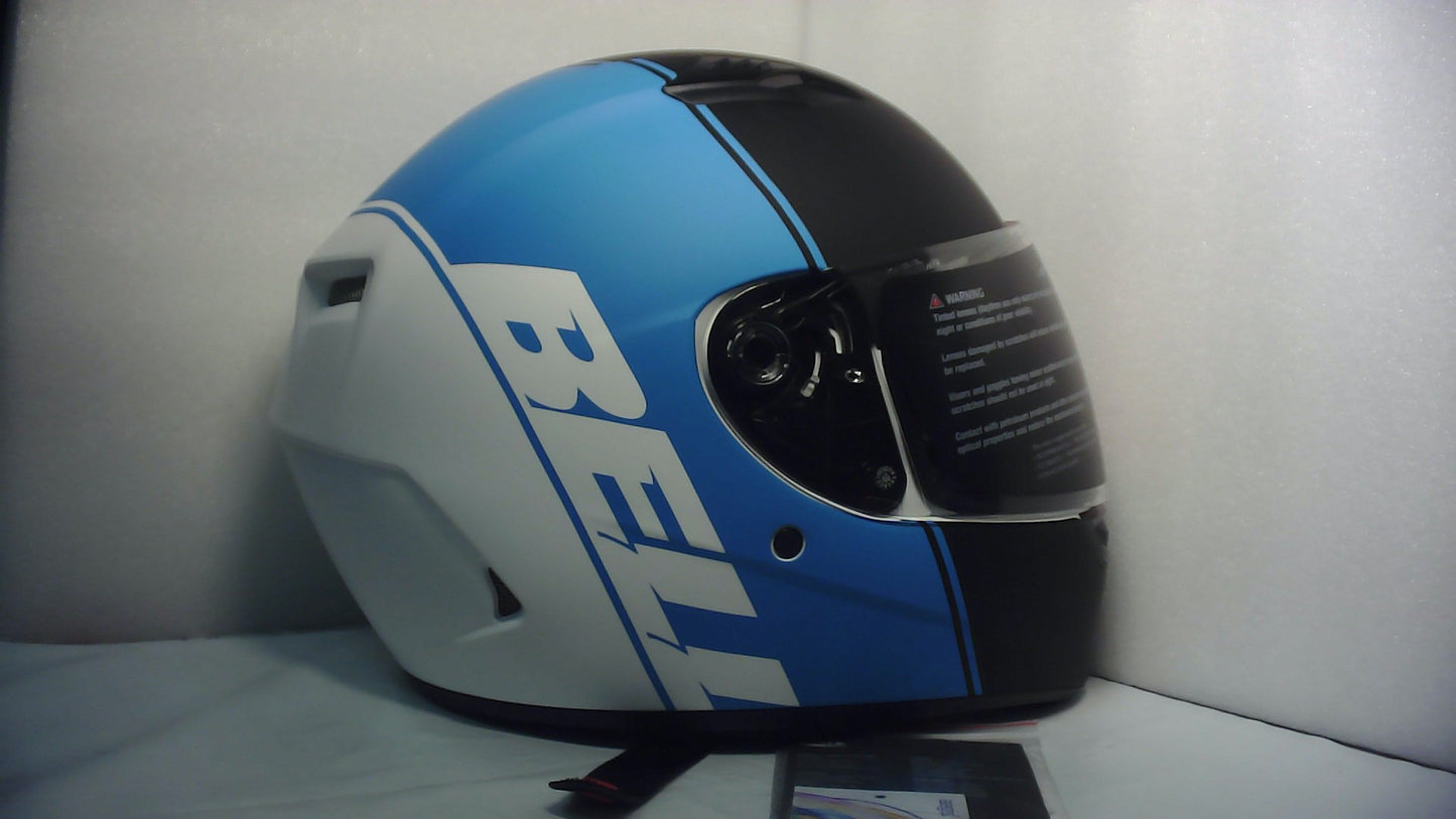 Bell Qualifier Helmets - Ascent Matte Black/Cyan - Large - Open Box  - (Without Original Box)