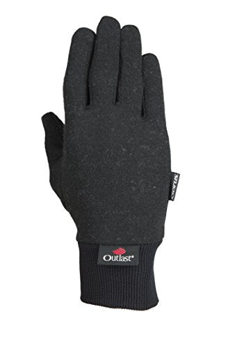 Seirus Innovation Outlast Super Glove Liner - Black - Small/Medium