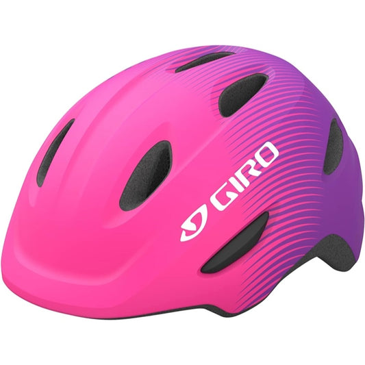 Giro Scamp Mips Youth Bike Helmet - Matte Bright Pink/Purple Fade - Size XS (45–49 cm) - Open Box  - (Without Original Box)