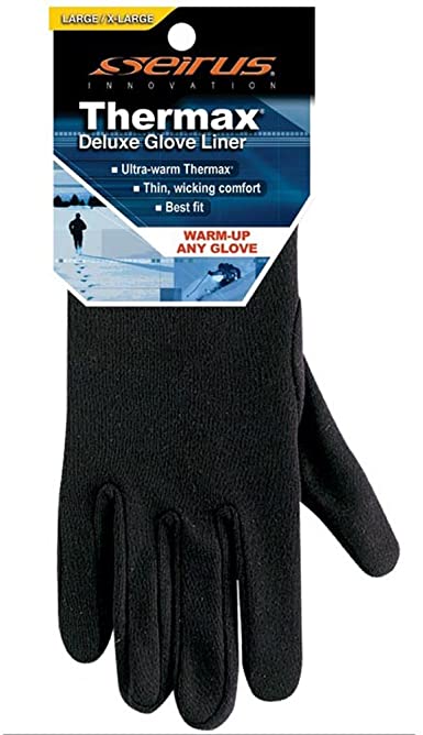 Seirus Innovation St Deluxe Thermax Liner - Black - Small/Medium