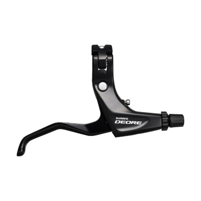 BRAKE LEVER. BL-T610. DEORE. RIGHT. CABL E TYPE. 2-FINGER. BLACK. IND.PACK