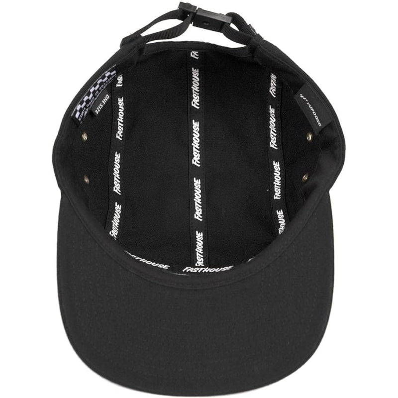 Fasthouse Saga Hat Black One Size
