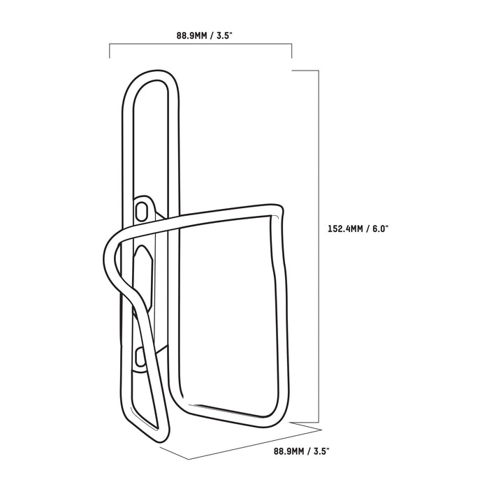 Blackburn Chicane Stainless Steel Bottle Cage Silver