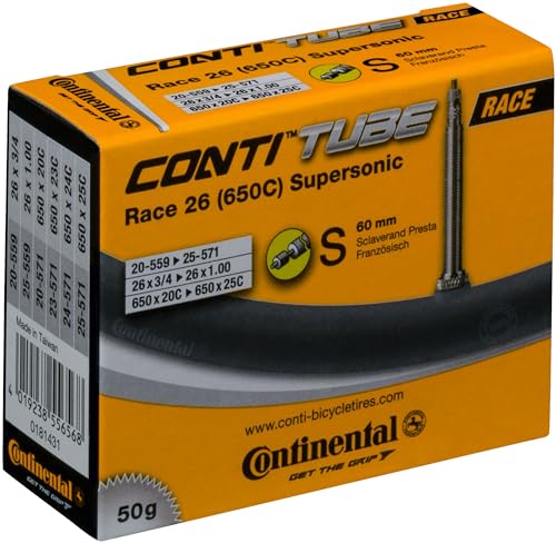 Continental Supersonic Tube - 26 / 650c x 20 - 25mm 42mm Presta Valve