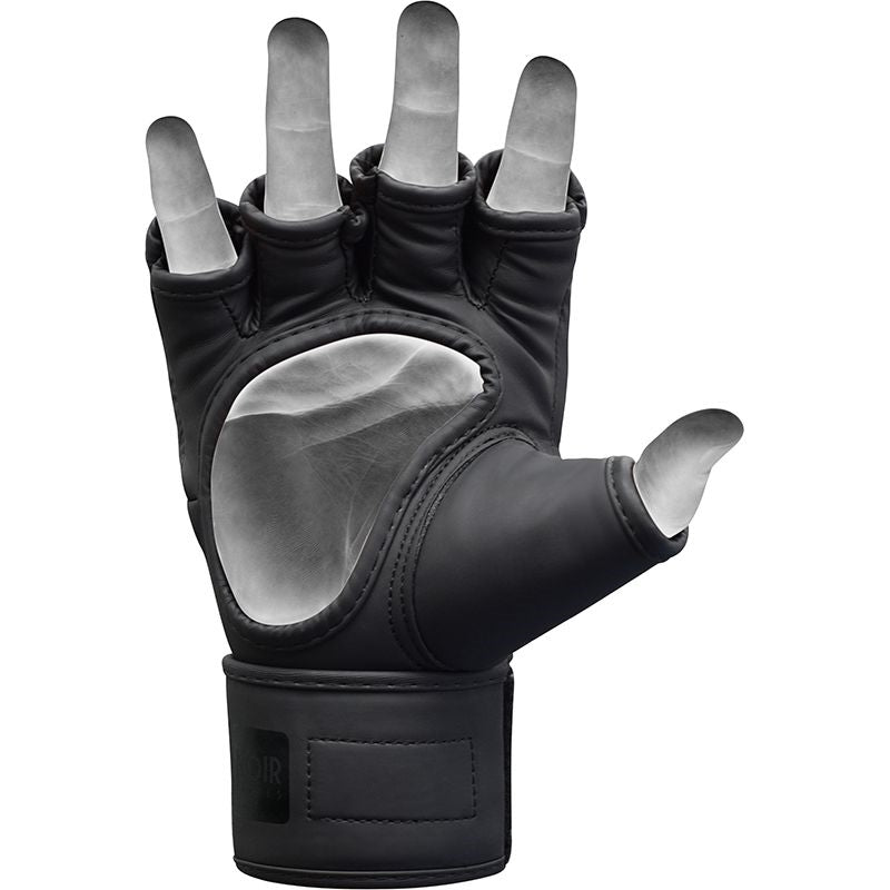 RDX Sports Grappling Glove F15 Matte Black Medium