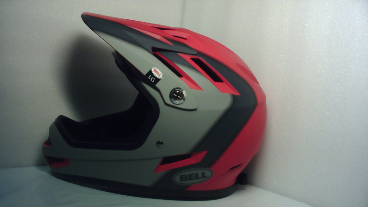 Bell Bike Sanction Helmet Presence Matte Crimson/Slate/Gray Large - Open Box  - (Without Original Box)