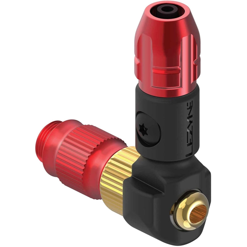Lezyne Floor Pumps Abs-1 Pro Hp Head High Pressure Volume Red