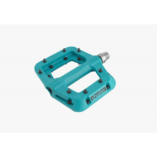 RACEFACE PEDAL, CHESTER, TURQUOISE - Open Box  - (Without Original Box)