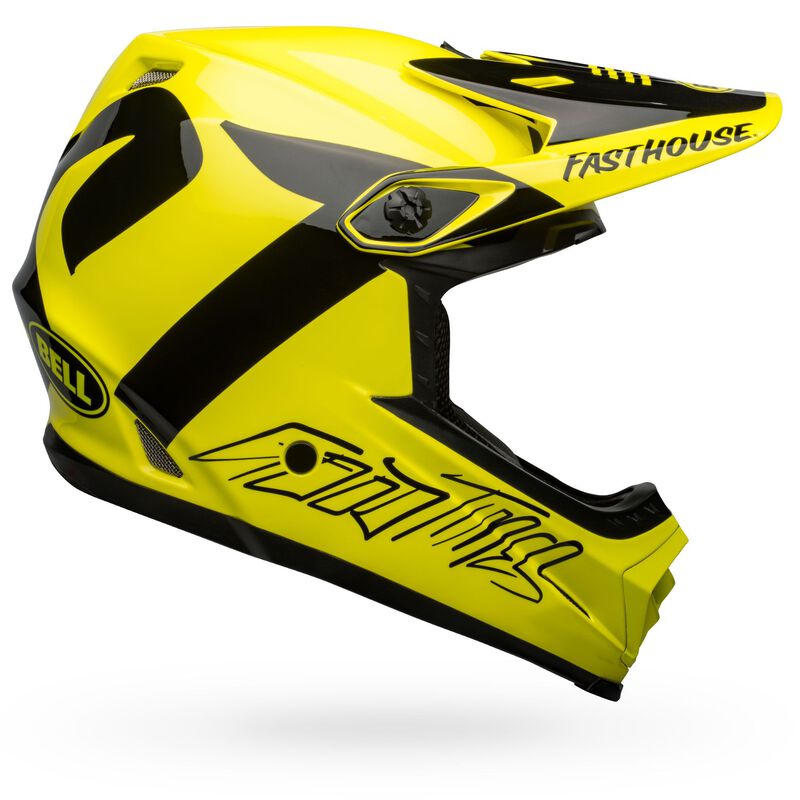 Bell Bike Full-9 Fusion Mips Helmet Fasthouse Newhall Gloss Hiviz/Black 2X-Large - Open Box  - (Without Original Box)