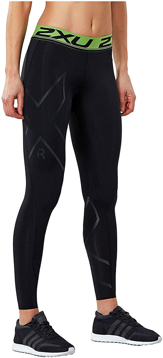 2XU Refresh Recovery Compression Tights Womens Black/Nero Large