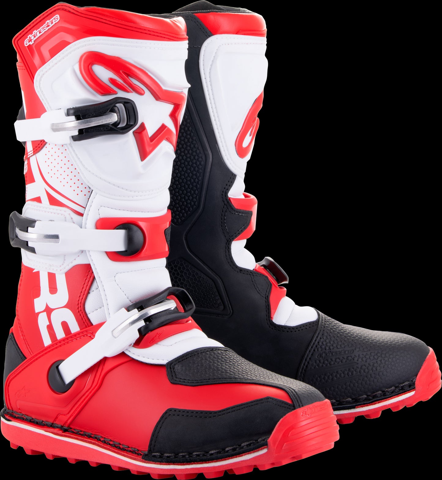 Alpinestars Tech T Boots Bright Red/Black/White 7
