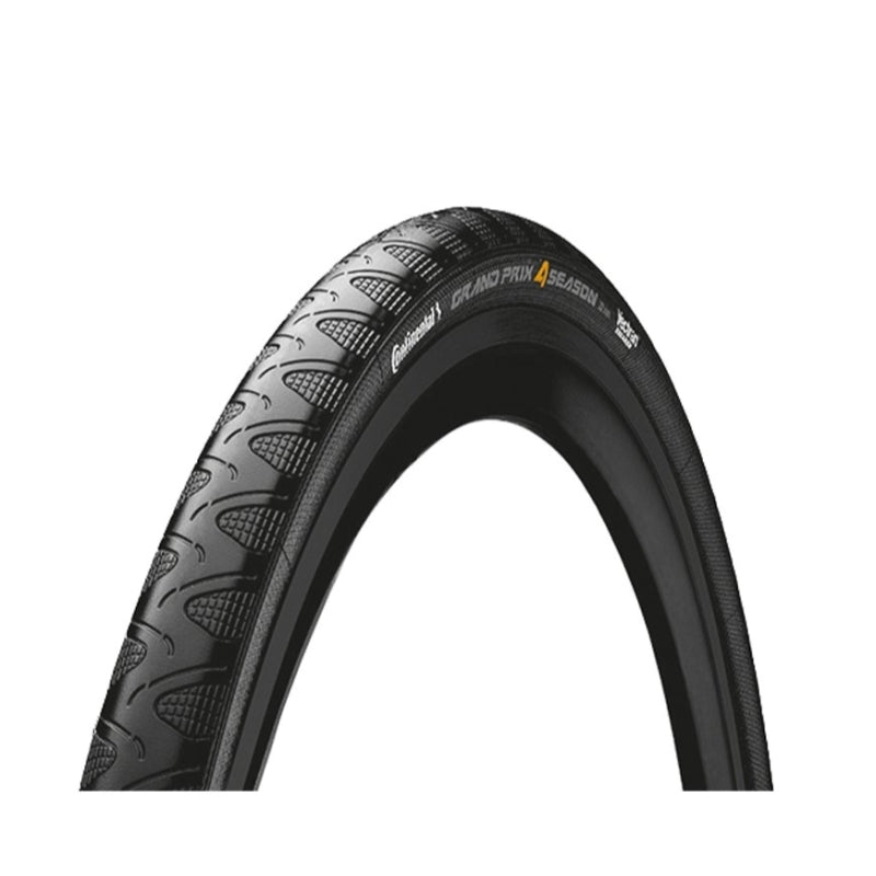 Continental Grand Prix 4-Season Tire - 700 x 23 Clincher Folding Black Vectran Breaker DuraSkin
