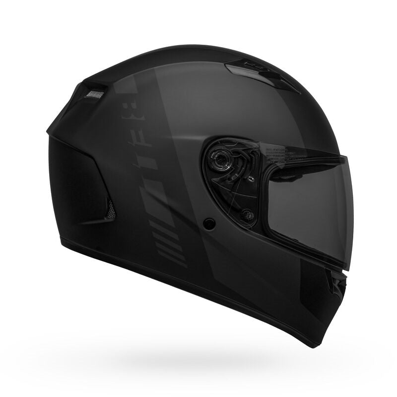 Bell Qualifier Helmets - Turnpike Matte Black/Gray - Small - Open Box  - (Without Original Box)