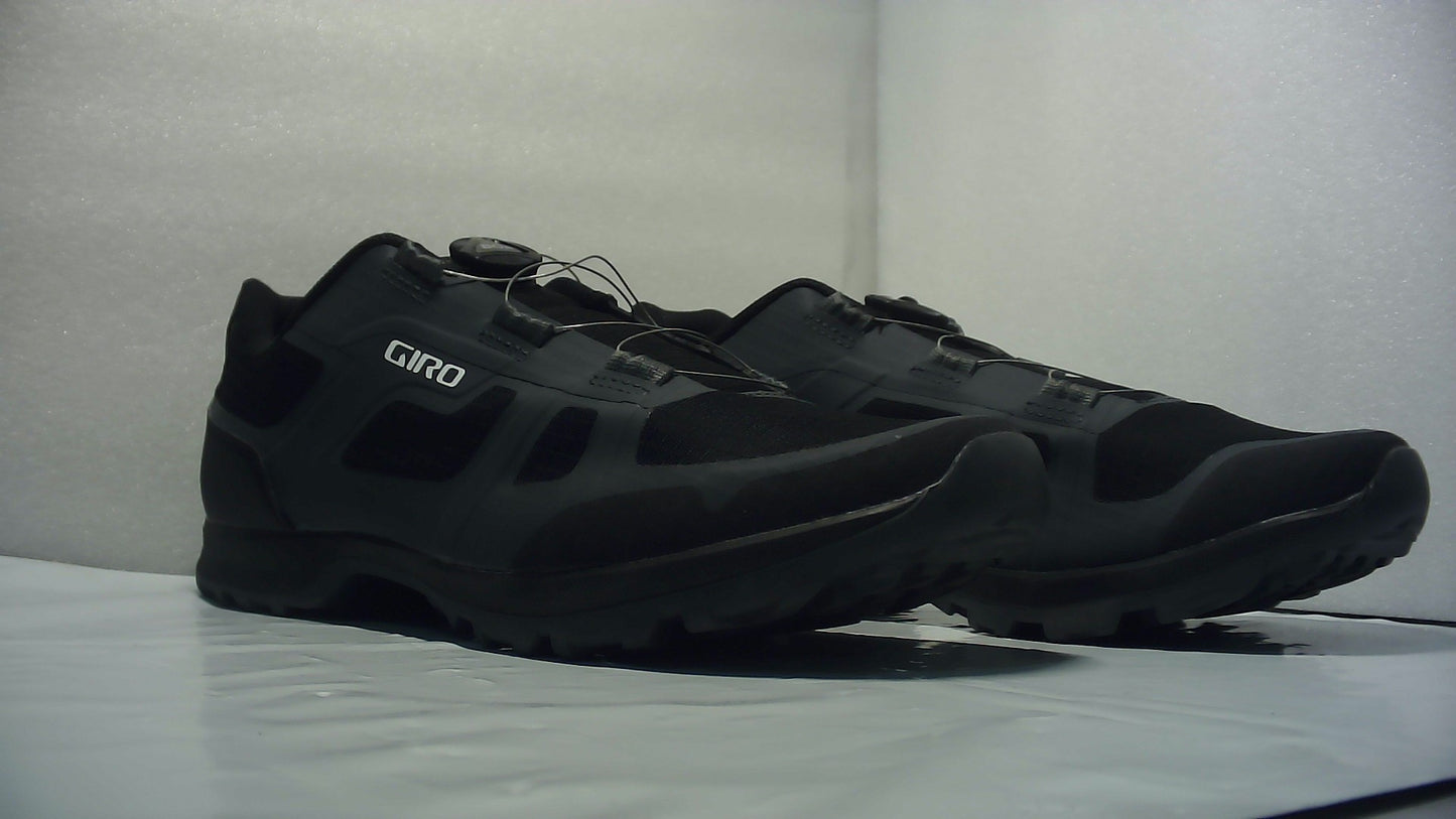 Giro Gauge BOA Dirt Shoes - Dark Shadow/Black - Size 46 - Open Box  - (Without Original Box)