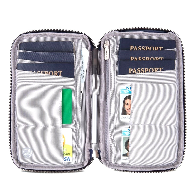 Travelon RFID Fam Passport Wallet