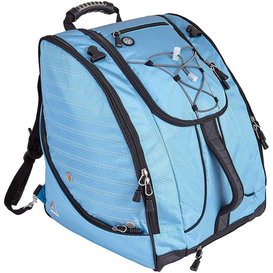 Athalon Sportgear Deluxe Everything Boot Bag Sky Blue/Black - Open Box  - (Without Original Box)