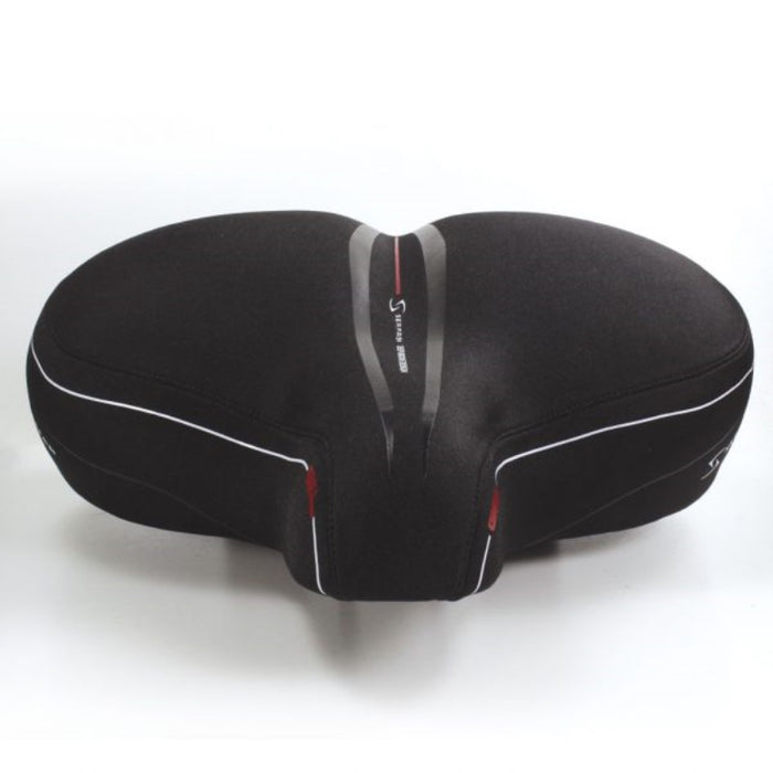 Serfas Super Cruiser Lycra Saddle w/Ics Black 330mm / 345mm