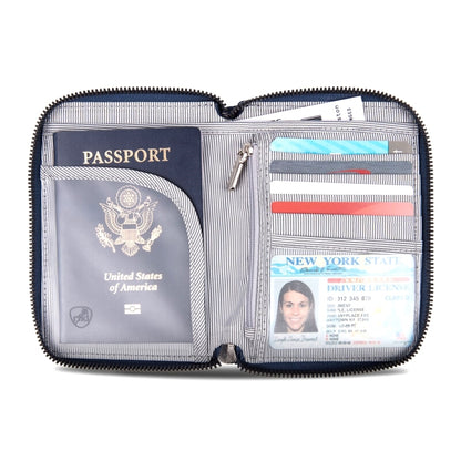 Travelon RFID Passport Zip Wallet
