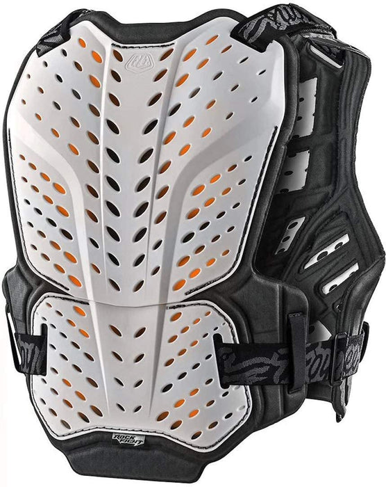 Troy Lee Designs Rockfight Ce Chest Protector White X-Large/2X-Large