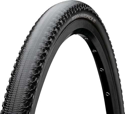 Continental Terra Hardpack Tire - 700 x 50 Tubeless Folding Black PureGrip ShieldWall System