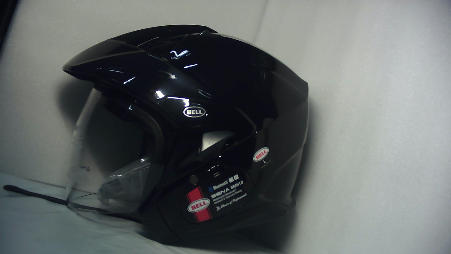 Bell Helmets Mag-9 Solid Black Large - Open Box  - (Without Original Box)